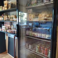 Refrigerated goods at Emporio Vegano Cilantropos - Maybe closed in Pucon