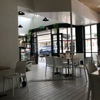 Inside the restaurant at Eats Restaurant in Eumundi