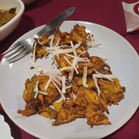 Vegetable pakora at Suprabhatham in Kovalam