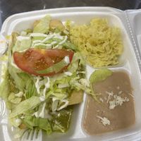 Enchilada combo was bomb & the rice was 🔥   at Mi Mercadito in Pomona