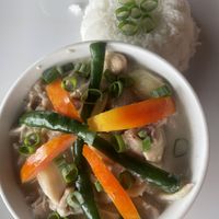 Lanka (jackfruit) in coconut milk is a MUSTT  at Eskapo Verde in Badian