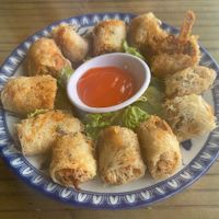Spring rolls at Lien Hoa in Hue