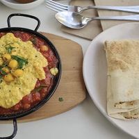 Eggplant Shashuka   at Khamsa in Erskineville
