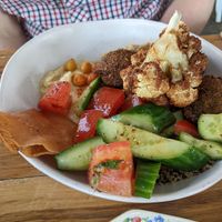 Jerusalem bowl at Khamsa in Erskineville