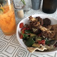 The Cauliflower was awesome! at Khamsa in Erskineville