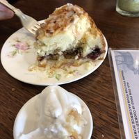 Almond cake at Saabi Cafe in Hendra