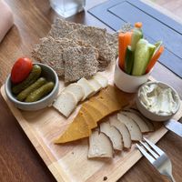 Cheese platter  at Deli Devi in Koh Phangan