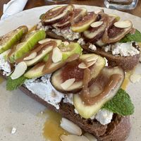 Fig toast 😋  at Deli Devi in Koh Phangan