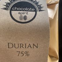 Delicious durian chocolate!  at Deli Devi in Koh Phangan