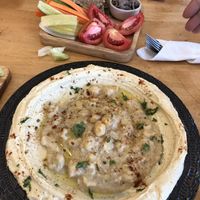 hummus   at Deli Devi in Koh Phangan