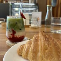 Plain croissant   at Deli Devi in Koh Phangan