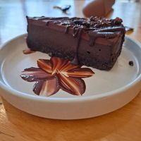 Triple choc cheesecake at Deli Devi in Koh Phangan