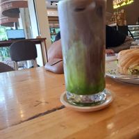 Dirty Matcha at Deli Devi in Koh Phangan
