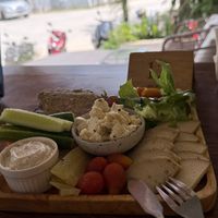 Cheese plate  at Deli Devi in Koh Phangan