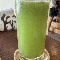 Green juice   at Deli Devi in Koh Phangan