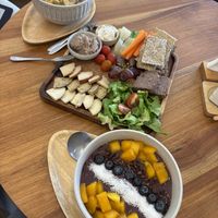 Cheese board   at Deli Devi in Koh Phangan