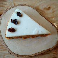 Carrot cake at Deli Devi in Koh Phangan