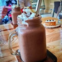 Nutella shake at Deli Devi in Koh Phangan