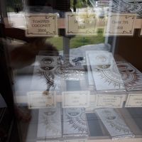 House-made choc selection at Deli Devi in Koh Phangan