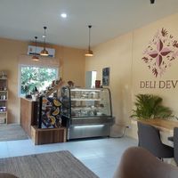 Inside at Deli Devi in Koh Phangan