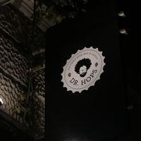 the sign  at Dr Hops in Leipzig