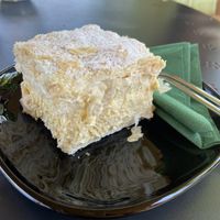 Vegan Kremsnita at Tavci Kuhna in Lesce