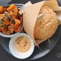 + sauce + veggies at Tavci Kuhna in Lesce