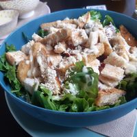 Caesar salad at Tavci Kuhna in Lesce