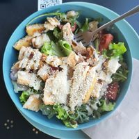 Salad with "chicken" and "cheese" at Tavci Kuhna in Lesce