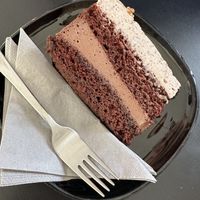 Coffee and walnut cake  at Tavci Kuhna in Lesce