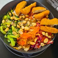 Asian bowl at Tavci Kuhna in Lesce