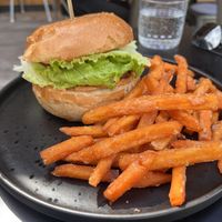 Beef burger   at Tavci Kuhna in Lesce