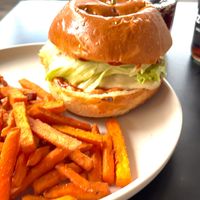 Cheezy BBQ burger   at Tavci Kuhna in Lesce