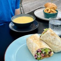 gyros wrap  at Tavci Kuhna in Lesce