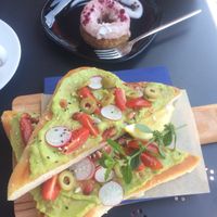 Avocado toast at Tavci Kuhna in Lesce