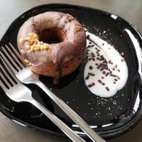 Coco-cinnamon cake at Tavci Kuhna in Lesce