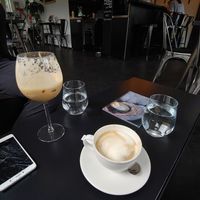 Vegan Coffee at Tavci Kuhna in Lesce