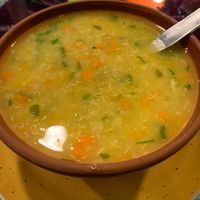 Quinoa soup at La Receta in Puno