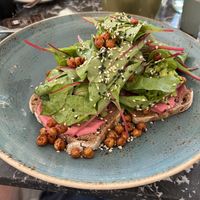 Vegans don’t bite Teller   at Cafe Drechsler in Vienna