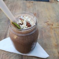 Smoothie "The palm" at Boca Chica in Casablanca