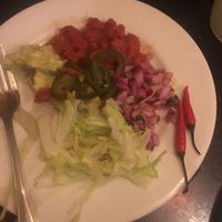 Fajita salad at Salsa Mexican Bistro in Penrith