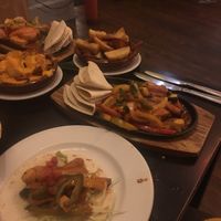 Vegan fajitas at Salsa Mexican Bistro in Penrith