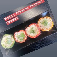 Vegan Kababas at The Pizza Castle and Indian Curry in Vancouver