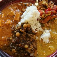 Buffet at The Pizza Castle and Indian Curry in Vancouver