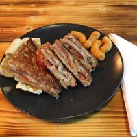 Pepperjack cheese and tomato at Supplant Foods  in North London