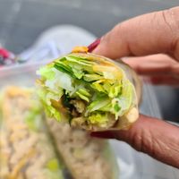 Rice paper rolls at Vinh Nguyen Bakehouse in Albion