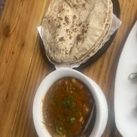 vegan cashew gravy  at Mandala Cafe in Agonda