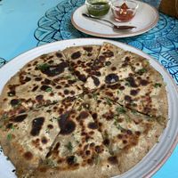 Aloo paratha  at Mandala Cafe in Agonda