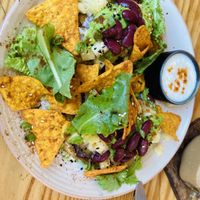 mexican plate  at Mandala Cafe in Agonda