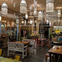 Wonderful setting. at Mandala Cafe in Agonda